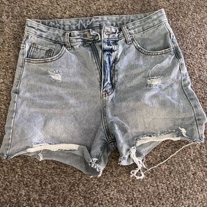 SHEIN high rise shorts